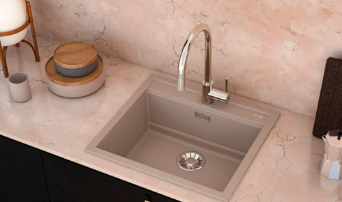 lavello in acciaio inox