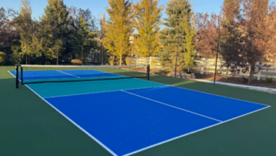 pickleball court flooring